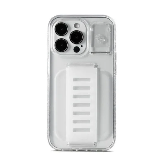 Cover Iphone 14 Pro Boost Case with Kickstand Grip2u (Clear)